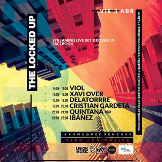 IBANEZ // THE LOCKED UP // LIVE STREAMING TECHNO Vol.1 03.04.2020