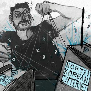132. Meet the guy who single-handedly took down North Korea’s Internet.