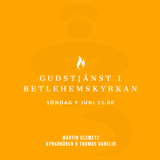 Predikan 9 juni 2019