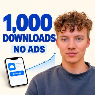 1,150 App Downloads through SEO Techniques