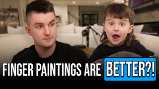 Modern Art VS. A 4-Year-Old's Art
