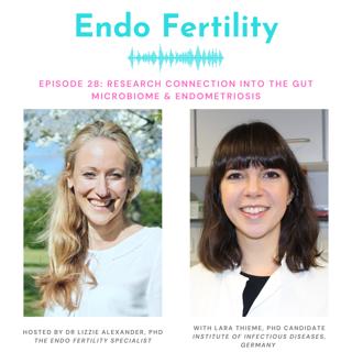 EF#28: Research into the Estrobolome & Endometriosis with Lara Thieme, PhD