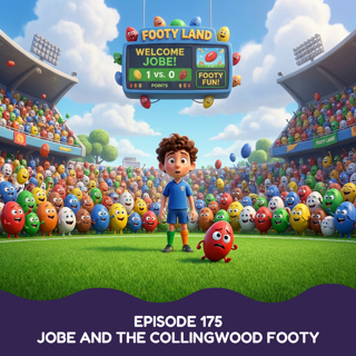 Jobe and the Collingwood Footy