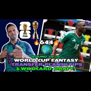 NO 644 IN THE WORLD! 🌍 | ROUND OF 16 WORLD CUP FANTASY TIPS & WC DRAFT! 🔥🎉✅ | WORLD CUP FANTASY 2026