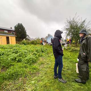 Historien bak og åpninga av Prüberhagaen parsellbruks byantikvargodkjente redskapsskjul