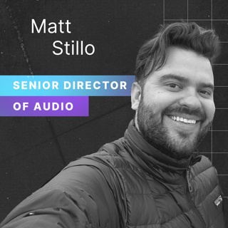 Matt Stillo uses sound design, creativity and some AI tools to make great podcasts at iHeart Media.