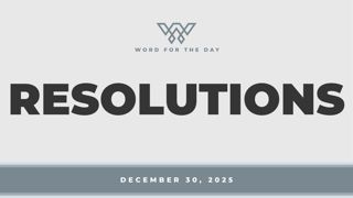 RESOLUTIONS