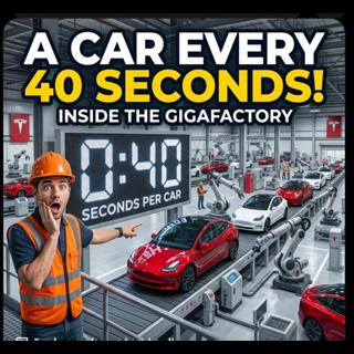 đïž Tesla Builds a Car Every 40 Seconds! đ± | Inside the Gigafactory .Please like, share , follow and comment. Thank you.