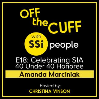 Celebrating SIA 40 Under 40 Honoree Amanda Marciniak