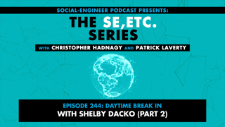 Ep. 244 - The SE ETC Series - Daytime Break In with Shelby Dacko PART 2