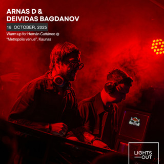 Arnas D & Deividas Bagdanov - Warm up for Hernán Cattáneo @ "Metropolis Venue", Kaunas 2025 10 18