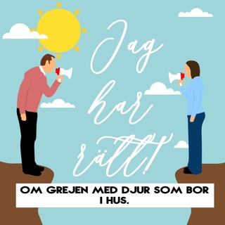 Om grejen med djur som bor i hus