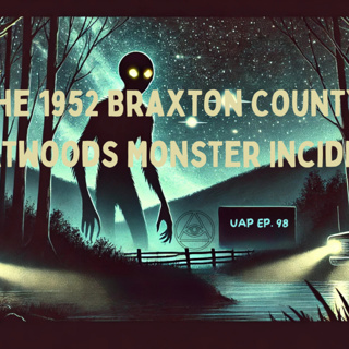 Uncovering Anomalies Podcast (UAP) - Episode 98 - The 1952 Braxton County Flatwoods Monster Incident