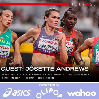 Josette Andrews After Her 6th Place Finish In the 5000m At The 2025 World Championships | Recap + Reflection