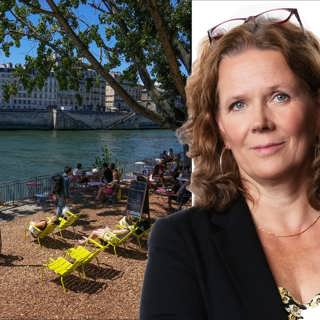 En onormalt varm vår i Paris: Marie-Louise Kristola, Paris