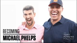 Michael Phelps and Tony Robbins discuss the road to greatness
