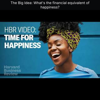 The Big Idea: What's the financial equivalent of happiness?