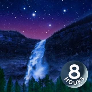 White Noise of Waterfalls Sounds for Sleeping | 8 Hour