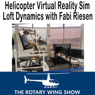 Helicopter VR Flight Simulator Training: Loft Dynamics with Fabi Riesen