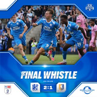 Posh 2-1 Mansfield Town | We FINALLY win in League One | Our response to Darragh MacAnthony