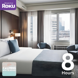 Hotel AC White Noise for Sleep (8 Hours)