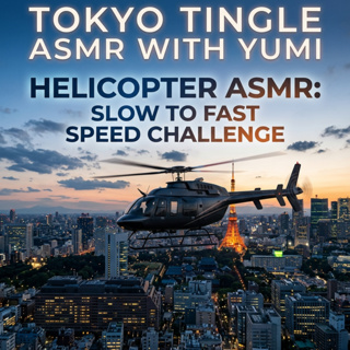 Helicopter ASMR: Slow to Fast Speed Challenge