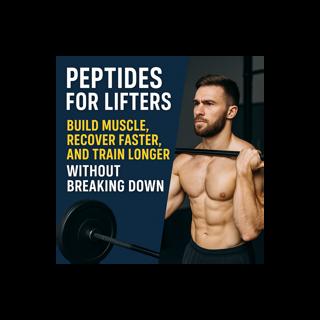 Peptides for Lifters: Build Muscle, Recover Faster, and Train Longer Without Breaking Down