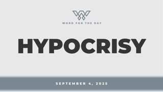 HYPOCRISY