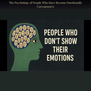 The Psychology of People Who Have Become Emotionally Unresponsive