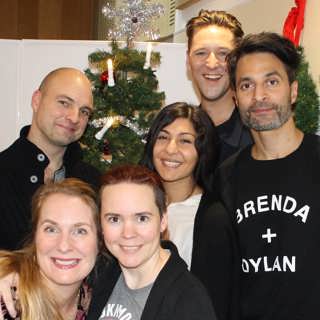 De är tillbaka! Kim Veerabuthroo Nordberg, Hannes Fossbo, Bahar Pars och Linus Tunström.