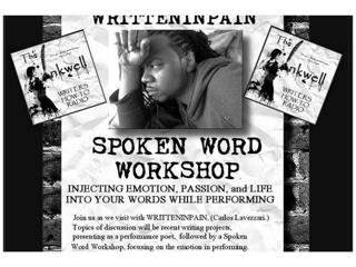 The SpeakEasy Cafe welcomes WRITTENINPAIN: Interview and Spoken Word Workshop