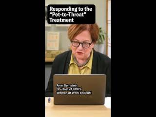 Responding to the "Pet-to-Threat" Treatment