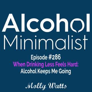 When Drinking Less Feels Hard: Alcohol Keeps Me Going