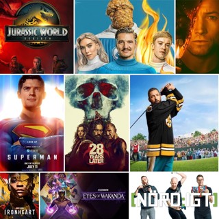 493. Den om Gamescom, Eyes of Wakanda, Ironheart, Smoke, Jurassic World: Rebirth, Superman, Happy Gilmore 2, F1, FF: First Steps, 28 Years Later och massor mer