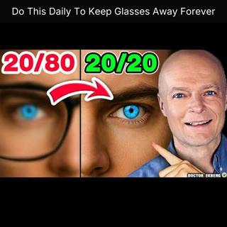Do This Daily To Keep Glasses Away Forever