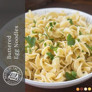 Buttered Egg Noodles