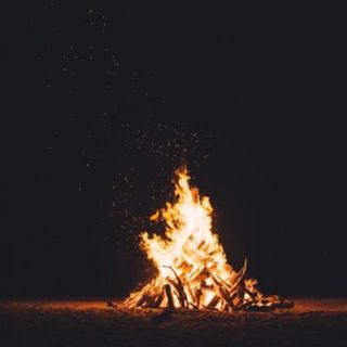 Crackling Summer Bonfire: Fire ASMR - 10 Hours Sleep Sound