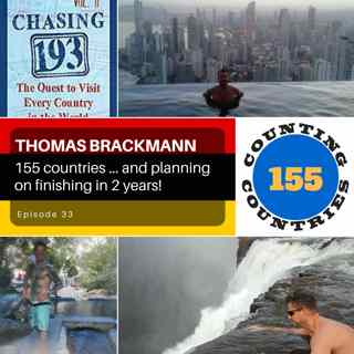 Thomas Brackmann - 155 countries ... and planning on finishing in 2 years!