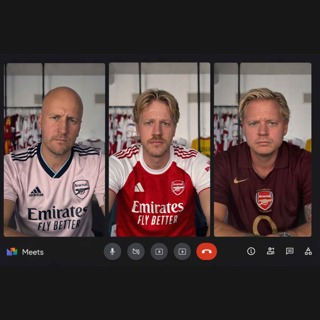 En fot i bakken på Google Meets