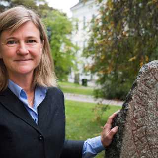 Charlotte fann att krigargraven innehöll en kvinna
