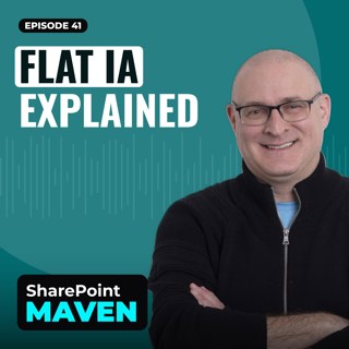 What does Flat Information Architecture in SharePoint mean?