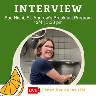 ROCKIN' FOR THE HUNGRY 2025 ~ Sue Nishi, Breakfast Director for St. Andrew’s Breakfast program
