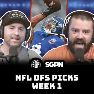 NFL DFS Picks Week 1 + PLL Playoff Best Bets (Ep. 2080)