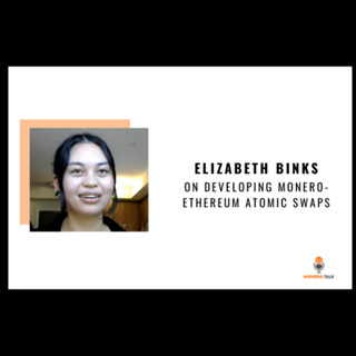 Elizabeth BINKS on developing Monero-Ethereum Atomic Swaps
