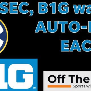 SEC, B1G talk scheduling alliance, audo-bids: More proof a super league is coming?