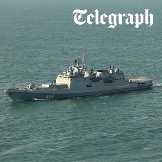 Russian warship fires shots at boat in English Channel & Putin 'hiding in bunkers' as popularity plummets