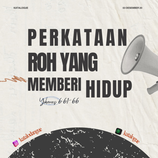 Perkataan Roh Yang Memberi Hidup