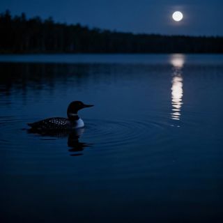 Loon Calls at Night - 10 Hours Sleep Sound