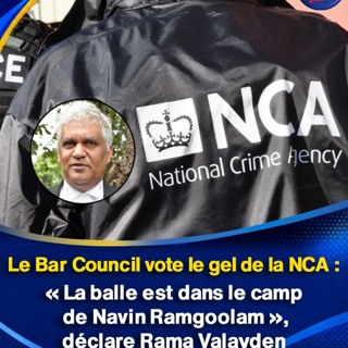 Le Bar Council vote le gel de la NCA : « La balle est dans le camp de Navin Ramgoolam », déclare Rama Valayden