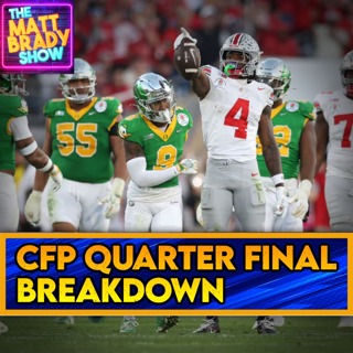 CFP Breakdown - OSU DOMINATES Oregon, Notre Dame beats Georgia and more!!!